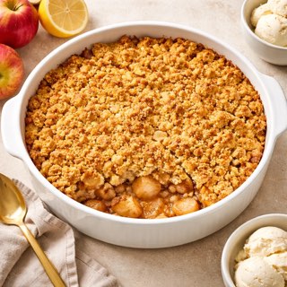 Crumble aux pommes